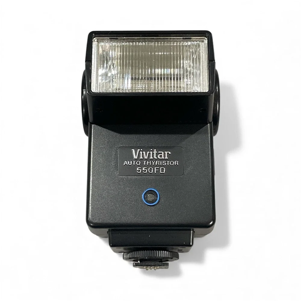Vivitar Auto Thyristor 550FD M/P/O Dedicated Electronic Flash Camera Photography